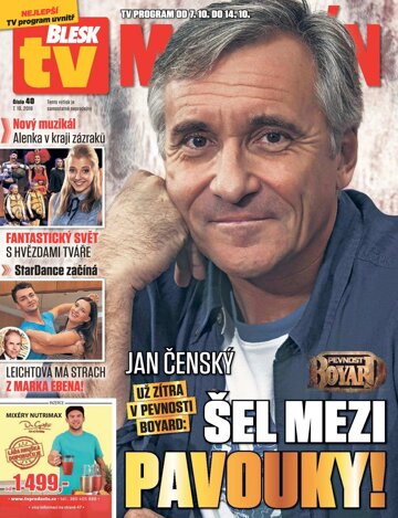 Obálka e-magazínu Blesk Tv magazín - 7.10.2016