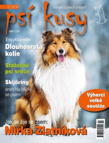 Obálka e-magazínu Psí kusy 2/2018