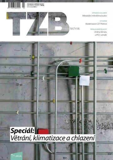 Obálka e-magazínu TZB HAUSTECHNIK 2/2018