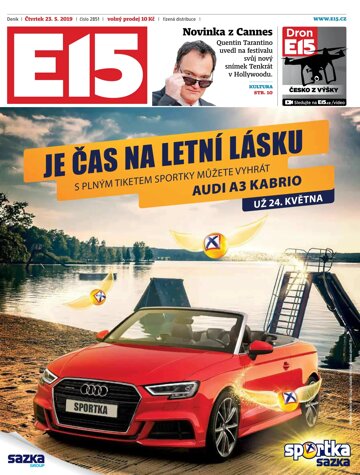 Obálka e-magazínu E15 23.5.2019
