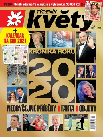 Obálka e-magazínu Týdeník Květy 1/2021