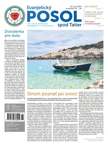 Obálka e-magazínu Evanjelický posol spod Tatier 25-26-2021
