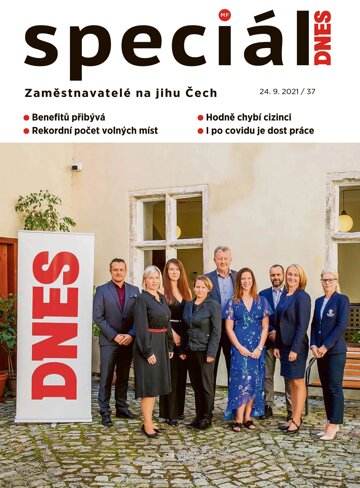 Obálka e-magazínu Magazín DNES SPECIÁL Jižní Čechy - 24.9.2021