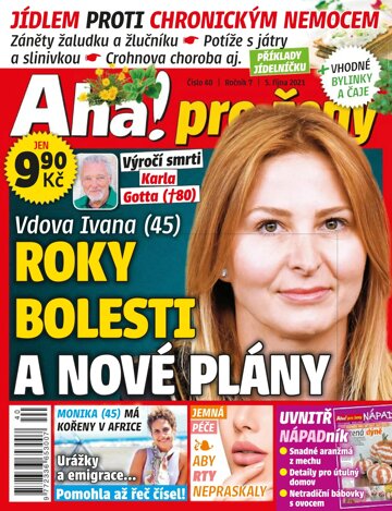 Obálka e-magazínu AHA! pro ženy 40/2021