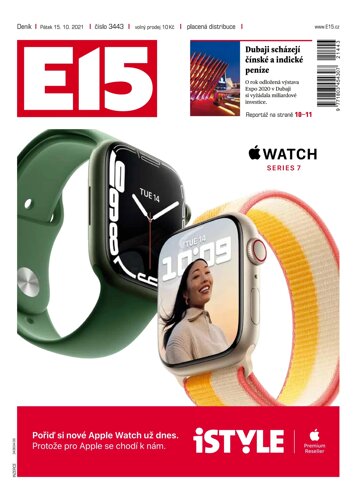 Obálka e-magazínu E15 15.10.2021