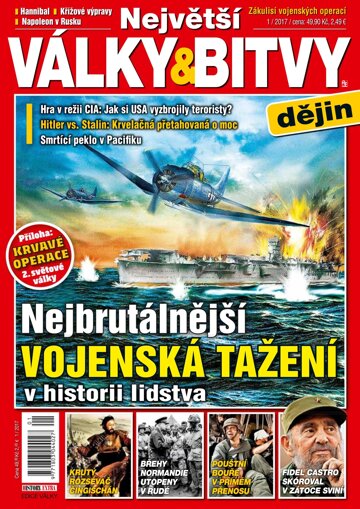 Obálka e-magazínu History extra - Edice Války 1/17