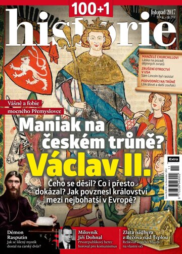 Obálka e-magazínu 100+1 historie 11/2017