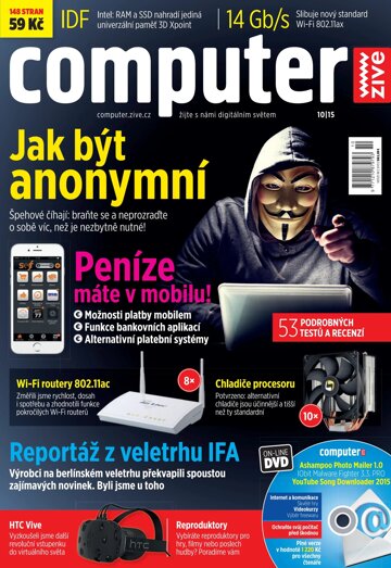 Obálka e-magazínu Computer 10/2015