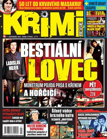 Obálka e-magazínu Krimi revue 7/23