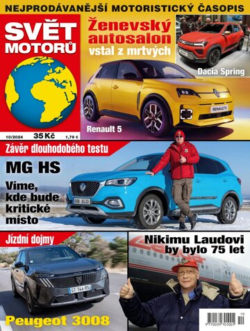 Obálka e-magazínu Svět motorů 10/2024