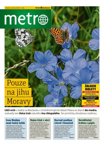 Obálka e-magazínu deník METRO 24.6.2025