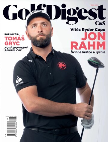 Obálka e-magazínu GolfDigest 8/25