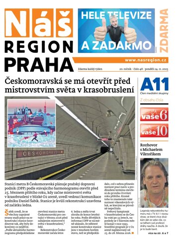 Obálka e-magazínu Náš Region - Praha 48/2025
