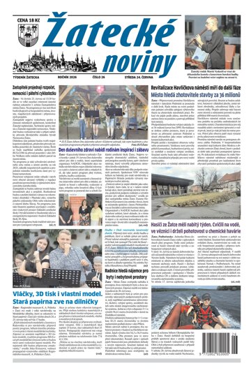 Obálka e-magazínu Žatecké noviny 26/26