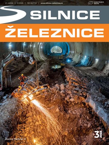 Obálka e-magazínu Silnice Železnice 3/2026
