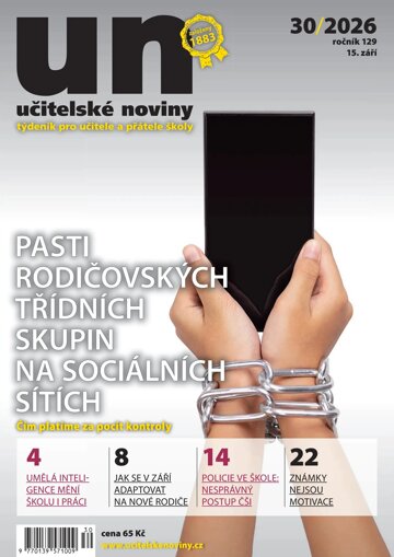 Obálka e-magazínu Učitelské noviny 30/2026