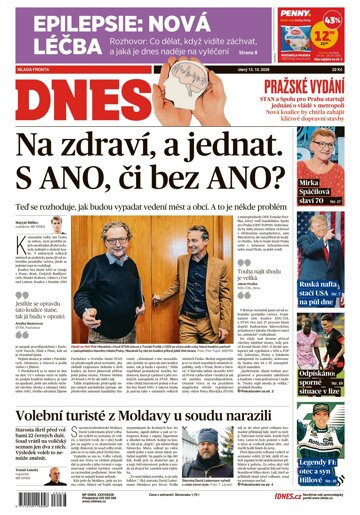 Obálka e-magazínu MF Dnes 13.10.2026