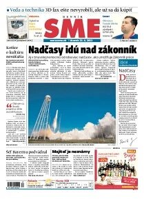 Obálka e-magazínu SME 23.4.2013