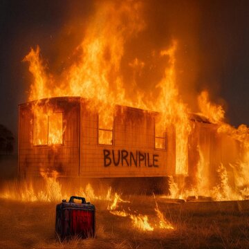Obálka uvítací melodie Burnpile