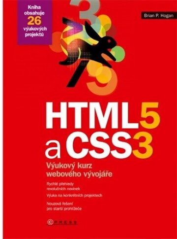 Obálka knihy HTML5 a CSS3