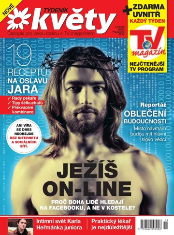 Obálka e-magazínu Týdeník Květy 14/2015