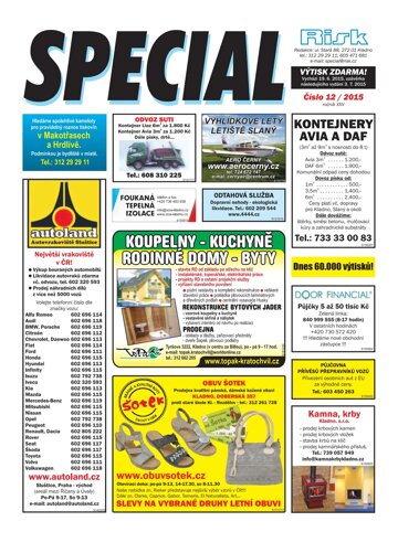 Obálka e-magazínu Special 12/2015