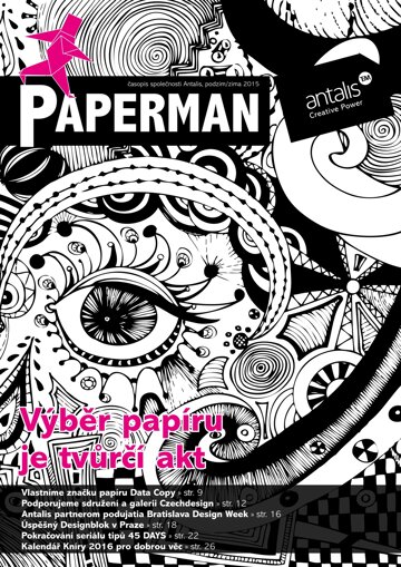 Obálka e-magazínu PaperMan 2/15