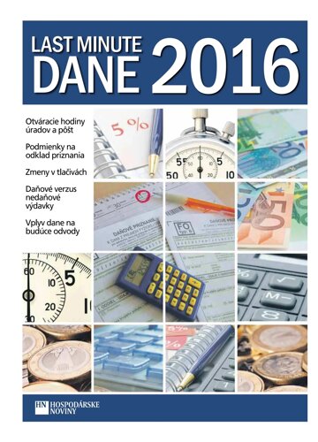 Obálka e-magazínu Last Minute Dane 2016