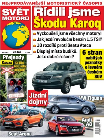 Obálka e-magazínu Svět motorů 16.10.2017