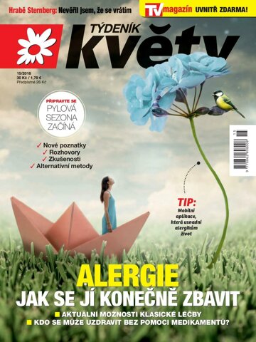 Obálka e-magazínu Týdeník Květy 15/2018