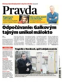 Obálka e-magazínu Pravda 8.3.2012