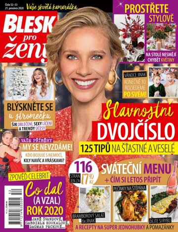 Obálka e-magazínu Blesk pro ženy 52+53/2020