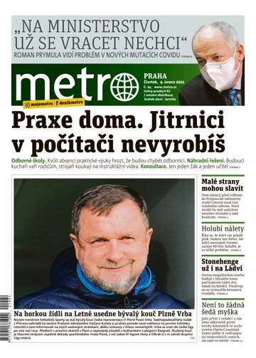 Obálka e-magazínu deník METRO 4.2.2021