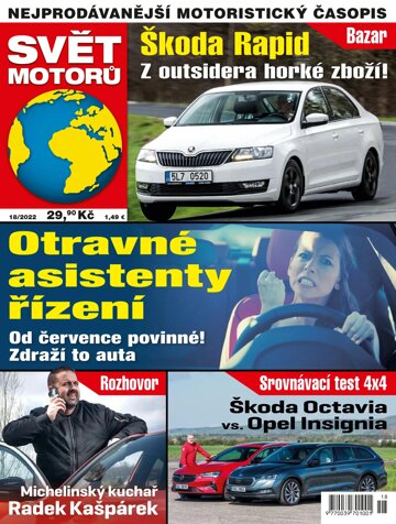 Obálka e-magazínu Svět motorů 18/2022