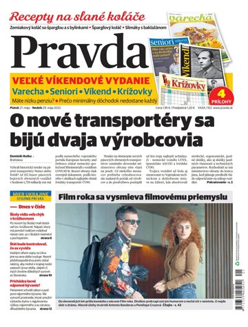 Obálka e-magazínu Pravda 27. 5. 2022