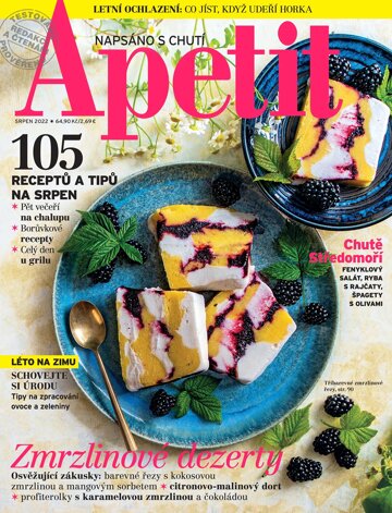 Obálka e-magazínu Apetit 8/2022