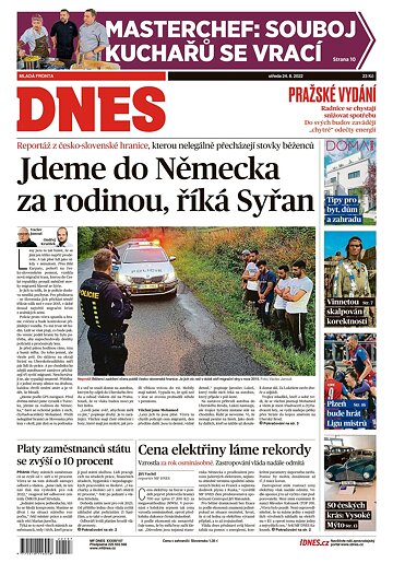 Obálka e-magazínu MF Dnes 24.8.2022