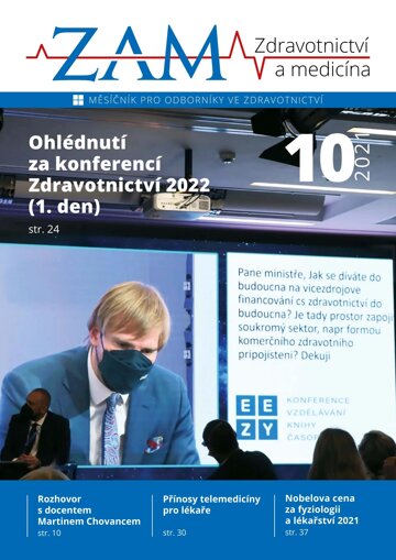 Obálka e-magazínu Zdravotnictví a medicína 10/2021