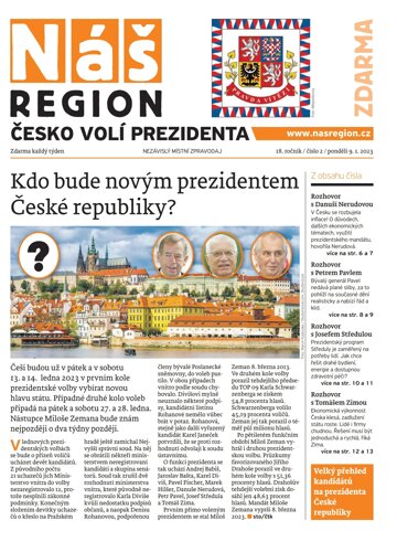 Obálka e-magazínu Náš Region - Česko 2/2023