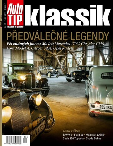 Obálka e-magazínu Auto TIP Klassik 6/2023