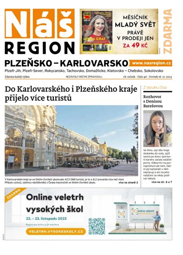 Obálka e-magazínu Náš Region - Plzeňsko 46/2023