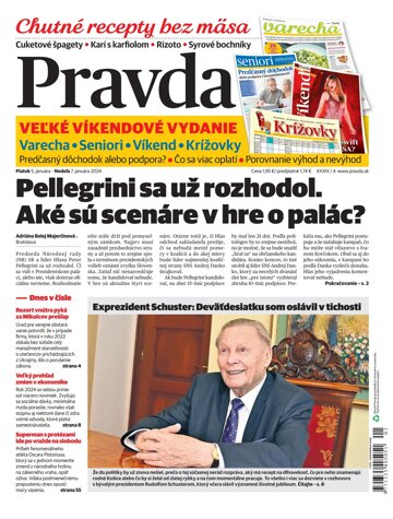 Obálka e-magazínu Pravda 5. 1. 2024