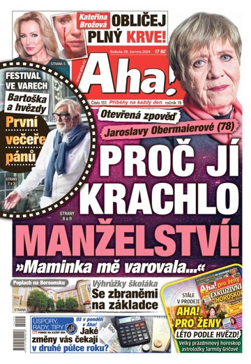 Obálka e-magazínu AHA! 29.6.2024