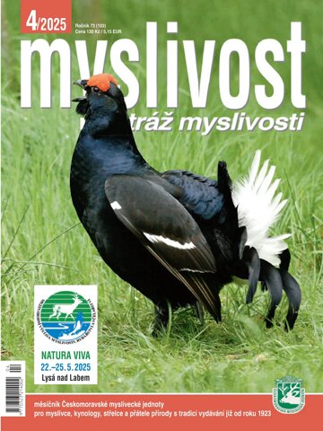 Obálka e-magazínu Myslivost 4/2025