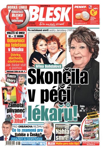 Obálka e-magazínu Blesk 14.4.2026