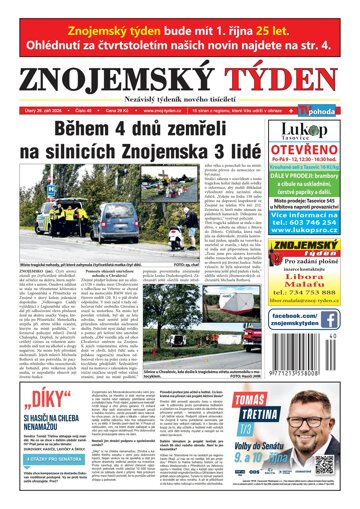 Obálka e-magazínu Znojemský týden 40/2026