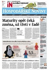 Obálka e-magazínu Hospodářské noviny 093 - 15.5.2013