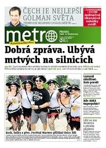 Obálka e-magazínu deník METRO 12.7.2013
