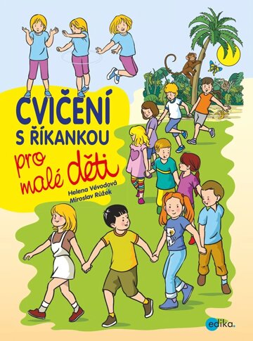 Obálka knihy Cvičení s říkankou pro malé děti