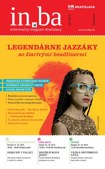 Obálka e-magazínu inba 10/2015